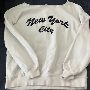 Off the shoulder Sweater